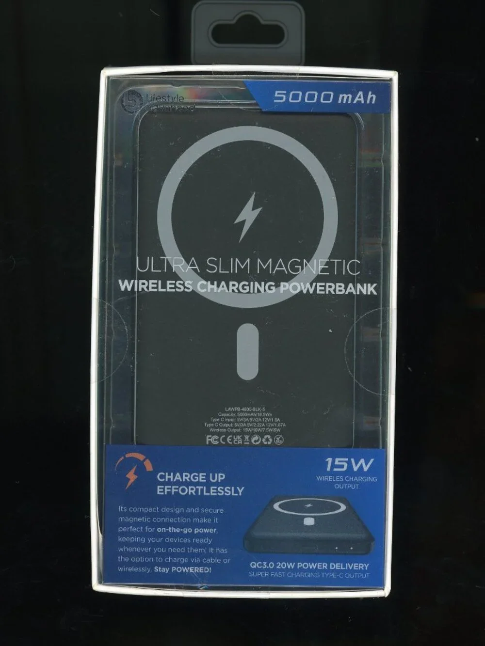 Ultra Slim Magnetic Charger and Powerbank Lifestyle Advanced