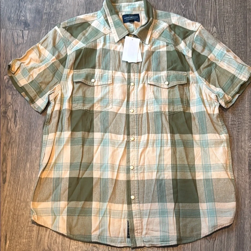 Lucky Brand western brand button