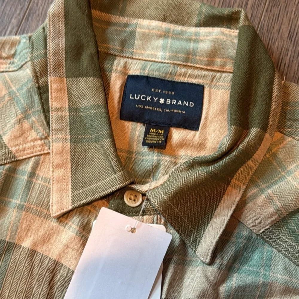 Lucky Brand tags workwear button