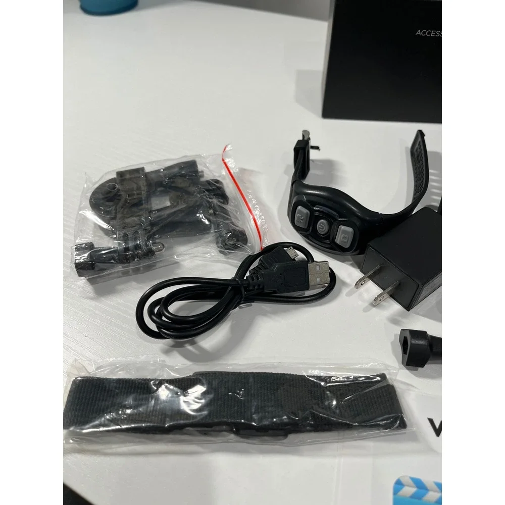 Vivitar‎ DVR 917HD Action Camera Waterproof Case Remote Accessories Bundle