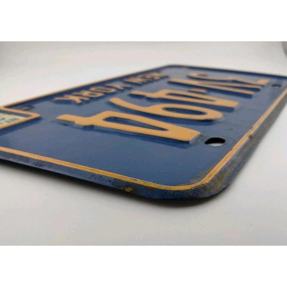 License Plate Garage this authentic