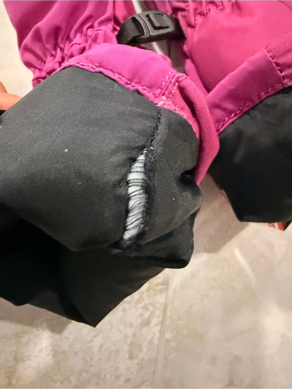 Burton Kids Fuchsia Owl Snow Mittens
