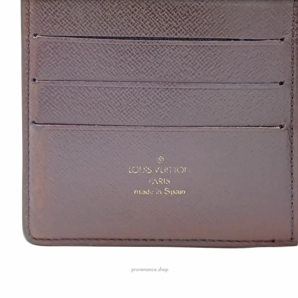 🔴 Louis Vuitton Centenaire Edition Marco Wallet - Damier Ebene