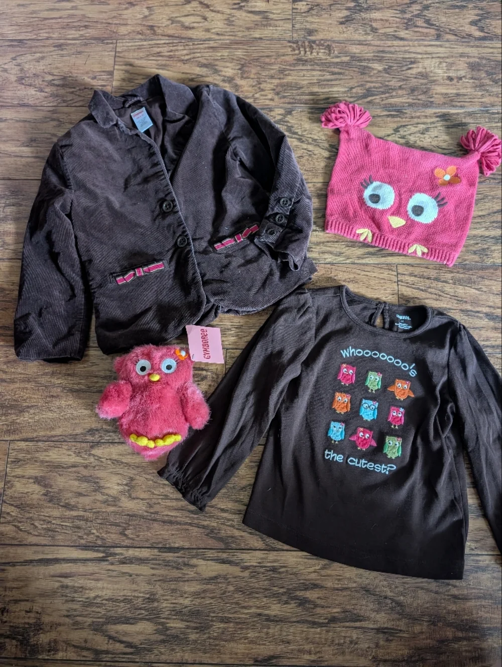 Gymboree Fall Homecoming Set With Shirt, Jacket, Hat, And‎ Purse