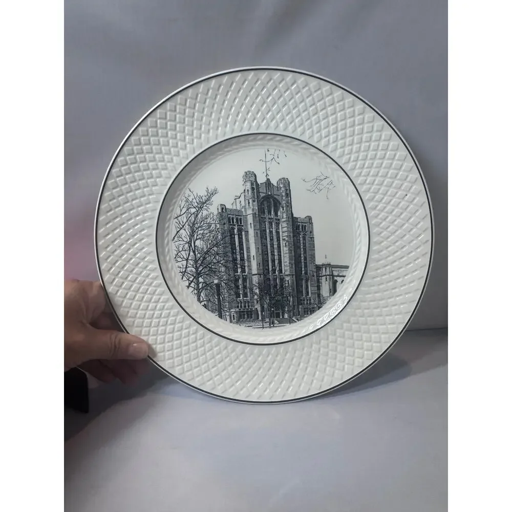 Vintage Spode‎ Copeland Mansard plate Detroit Masonic Temple