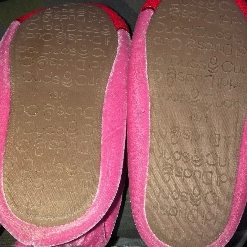 Cuddl Duds cute slippers