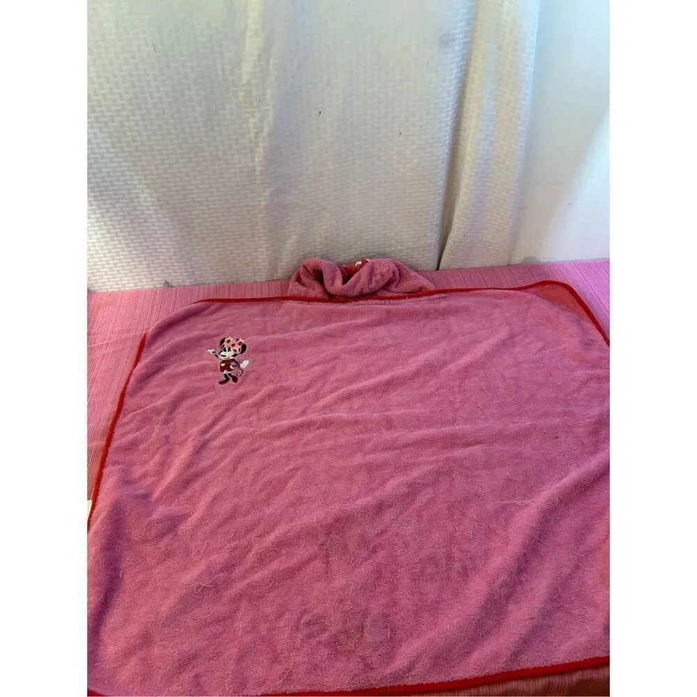 Disney Minnie hooded towel 100%‎ cotton style 5303r