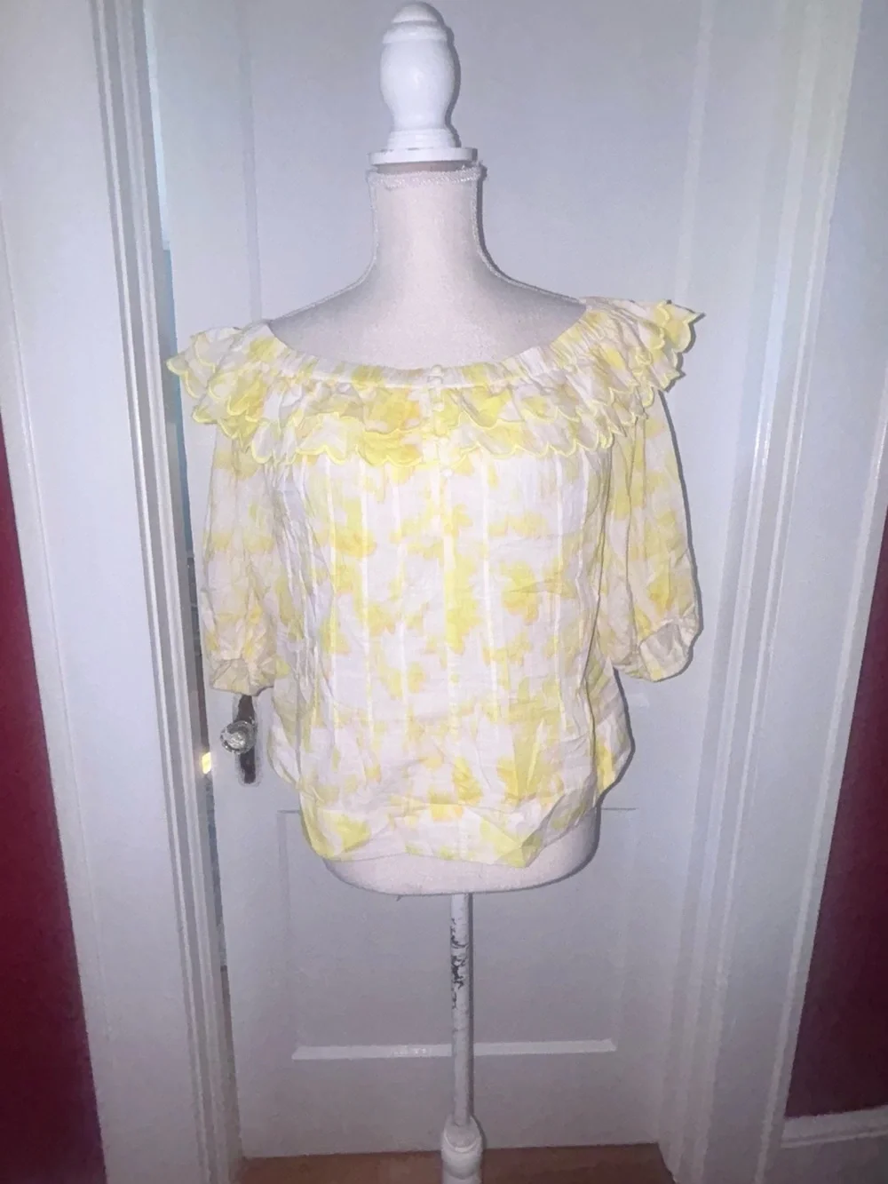 Anthropologie worn print