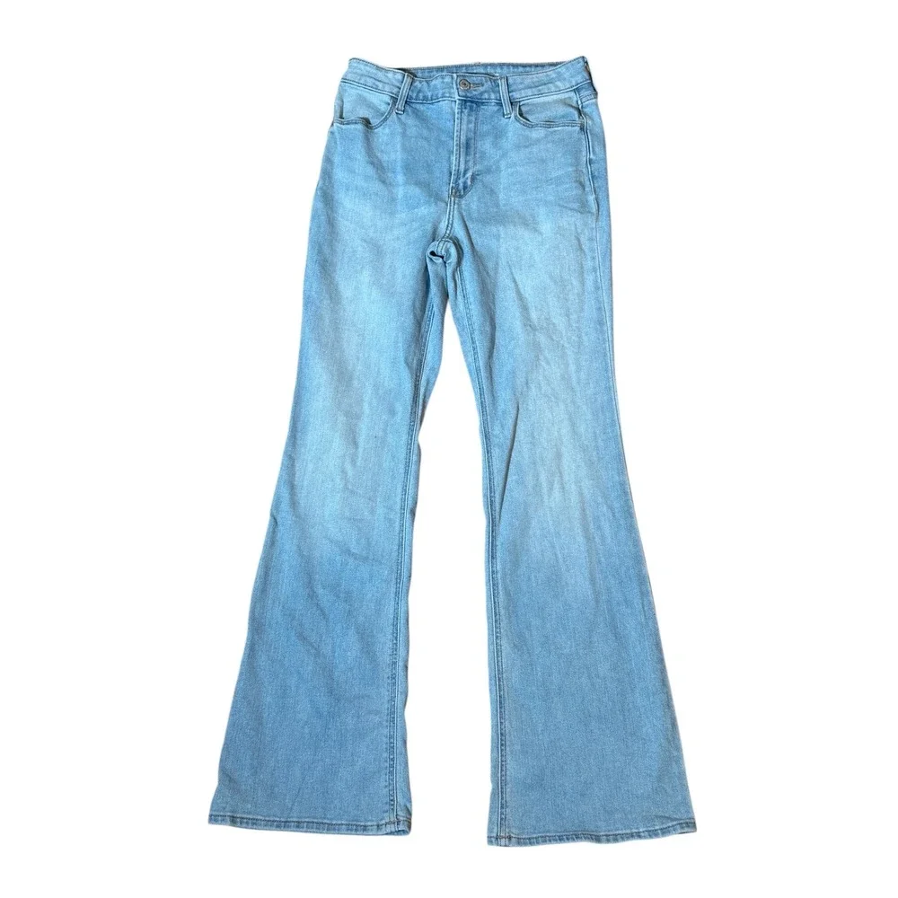 Old Navy High-Rise‎ Wow Flare Jeans Light Wash Size 4 Women's Denim