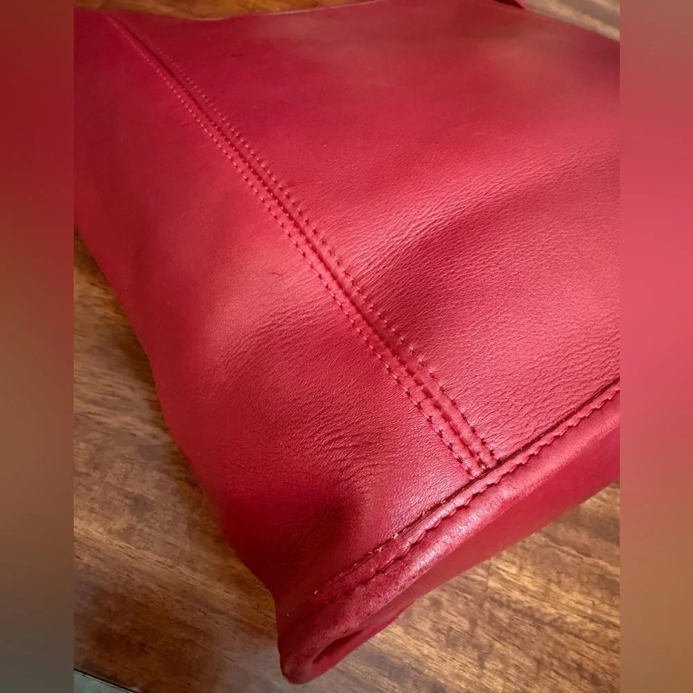 Coach chic red