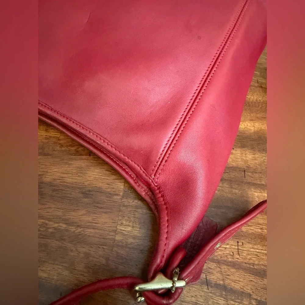 Coach chic red