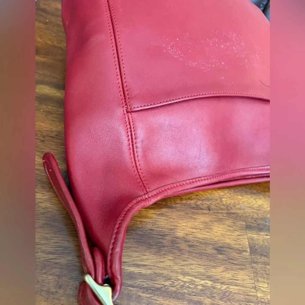 Coach chic red