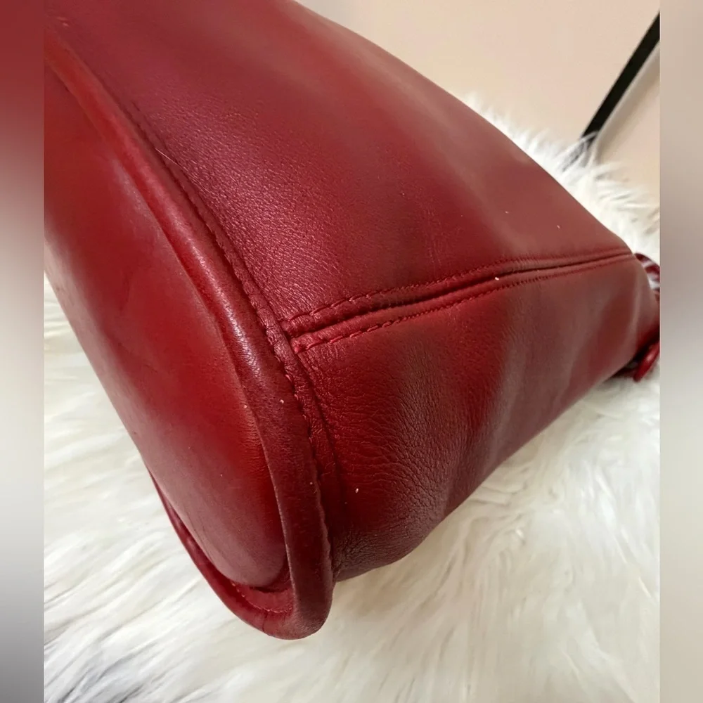 Coach chic red