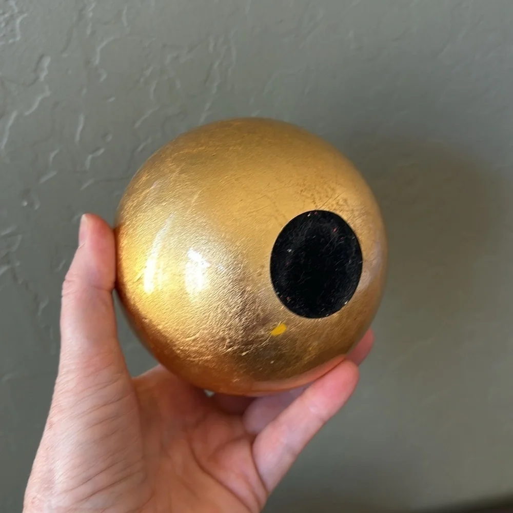 Decorative Red and Gold‎ Accent Ball Set