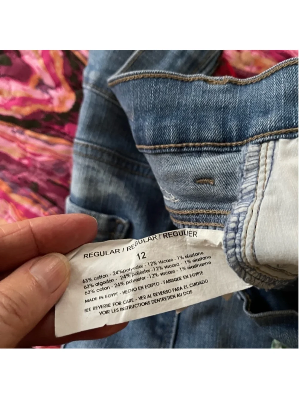 Hand Crafted upcycled denim