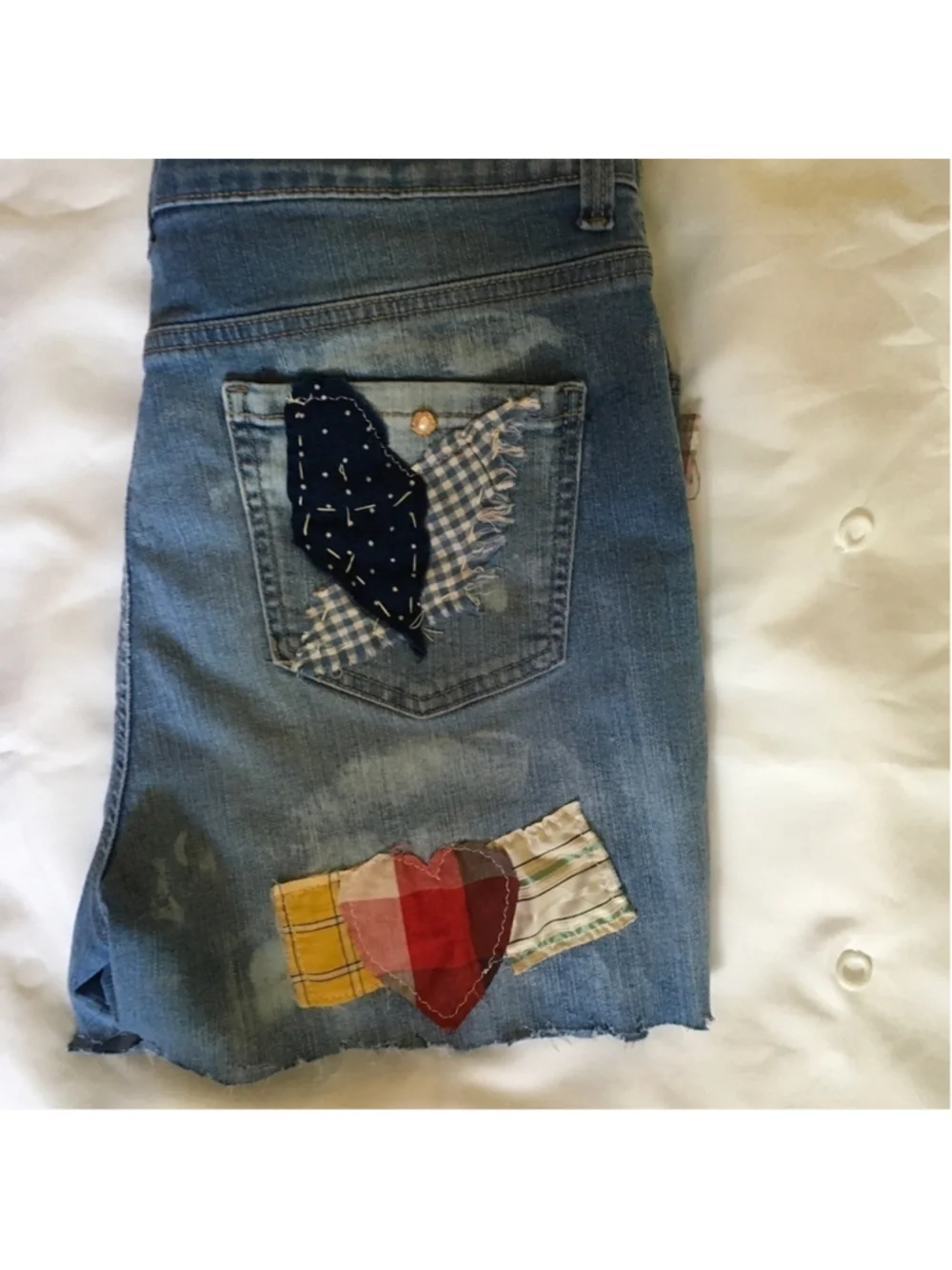 Hand Crafted upcycled denim