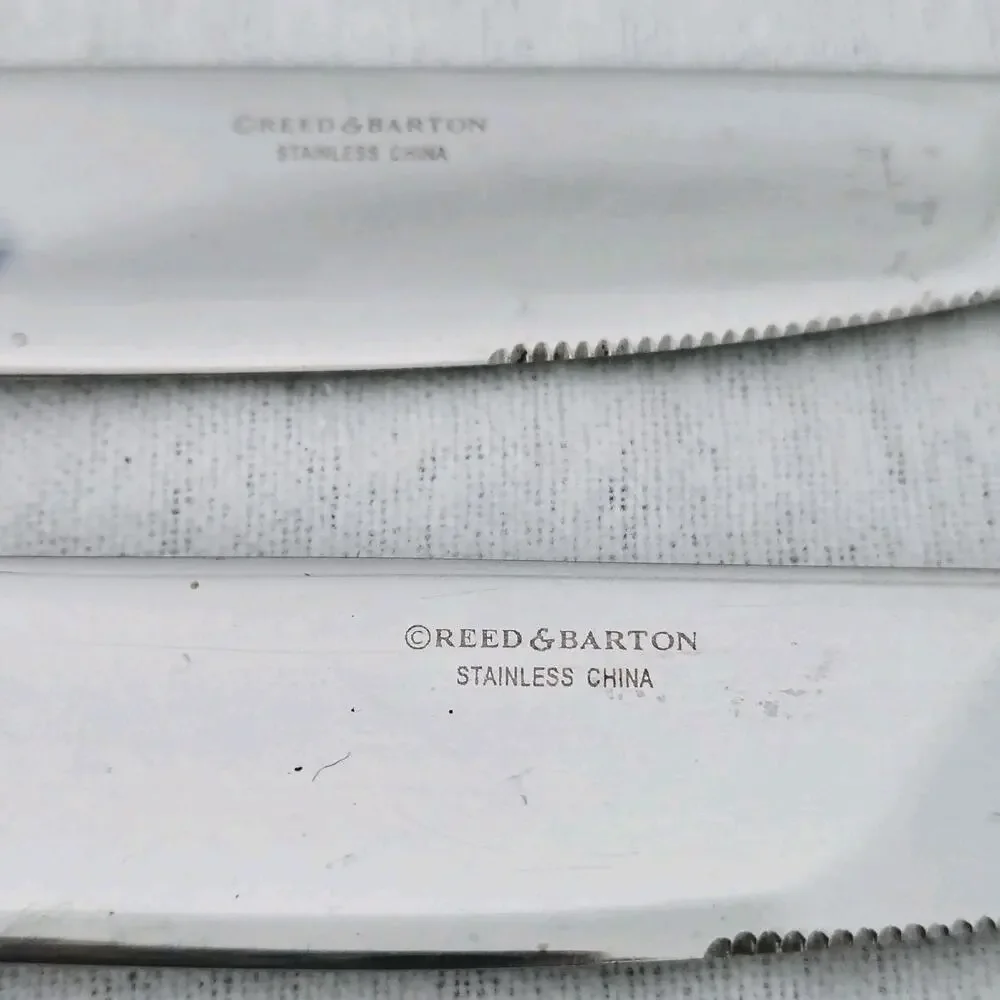 Reed & Barton set reed