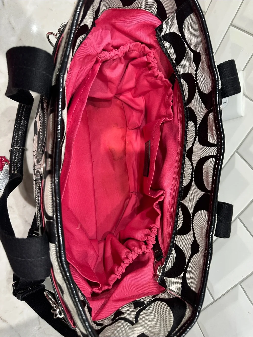 Coach iconic jacquard