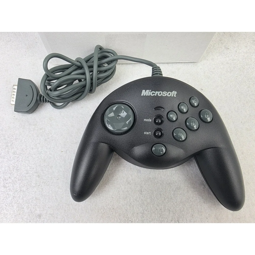Microsoft SideWinder Game Pad‎ Controller Vintage Model 90873 Wired