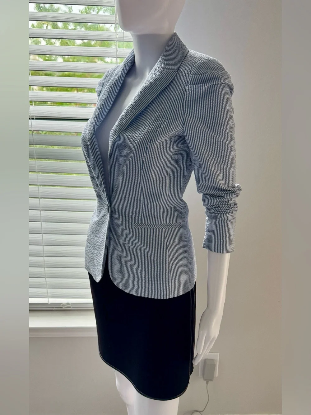 H&M women seersucker