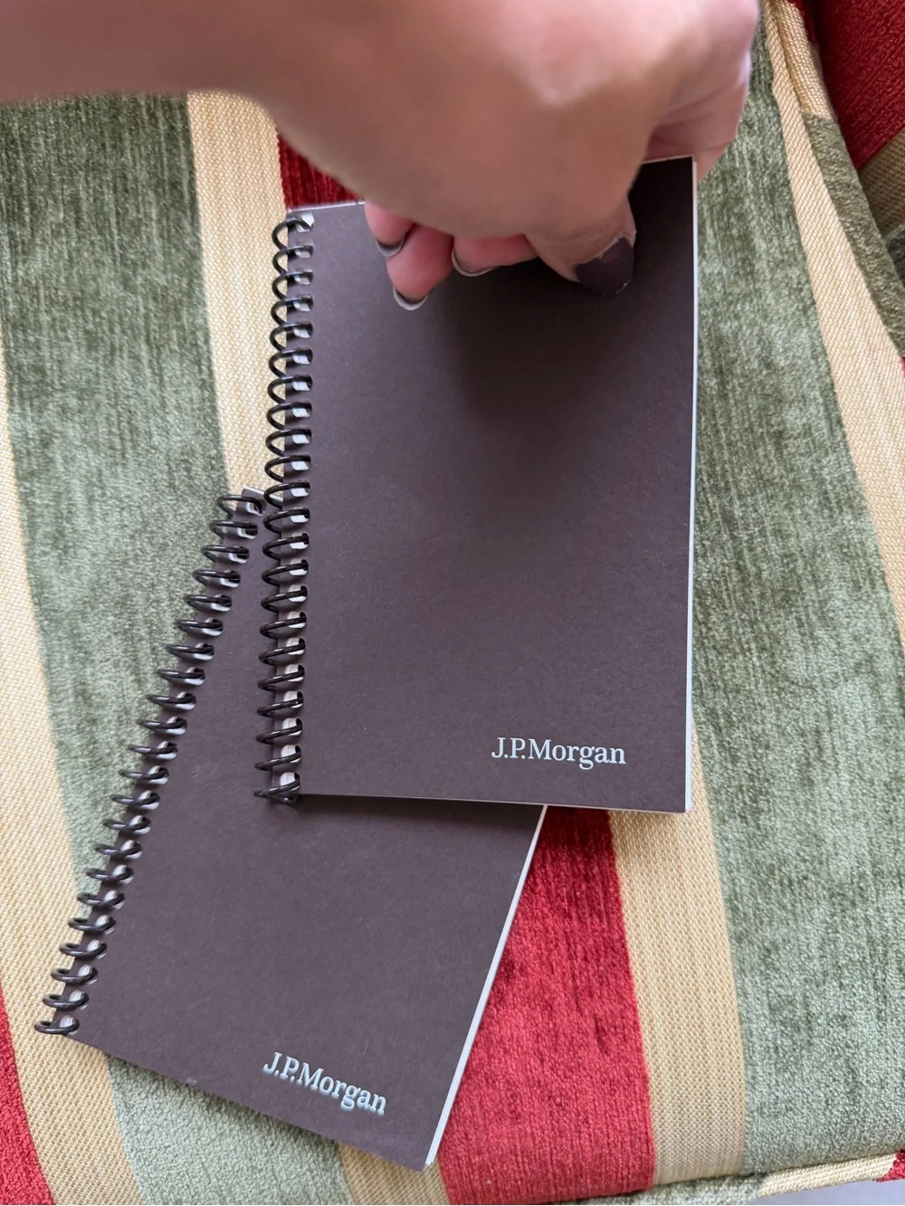 🗽J.P. Morgan Spiral Notebooks - Set of 2