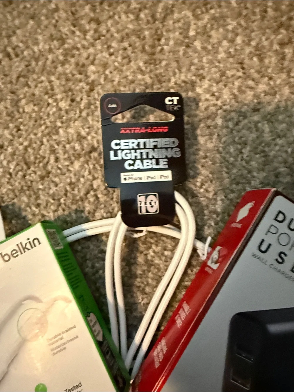 belkin lightning charging