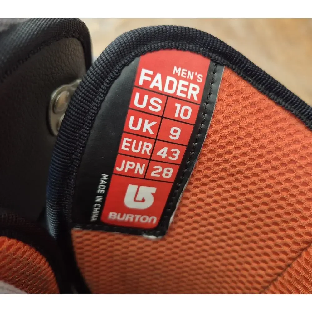 Burton fader lace