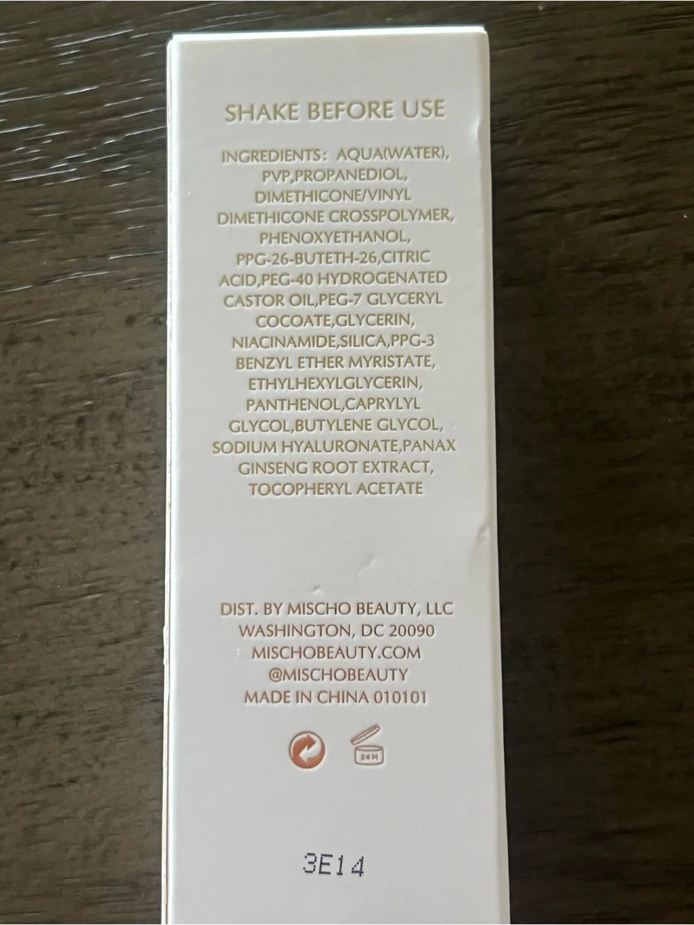 Mischo Beauty setting spray
