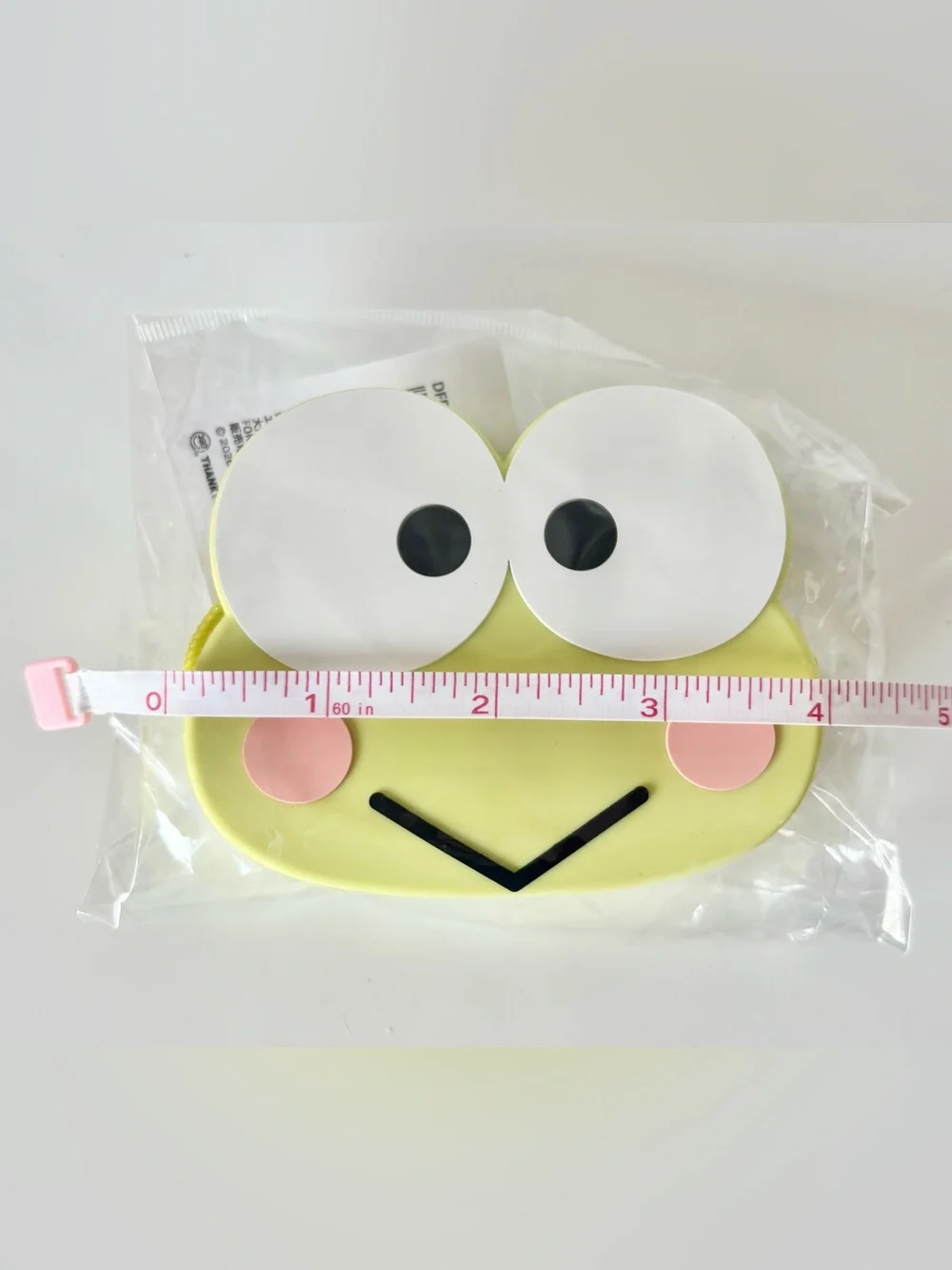 Kero Keroppi Silicone Coin-purse Bag Charm Keychain NWT Sanrio Japan Exclusive