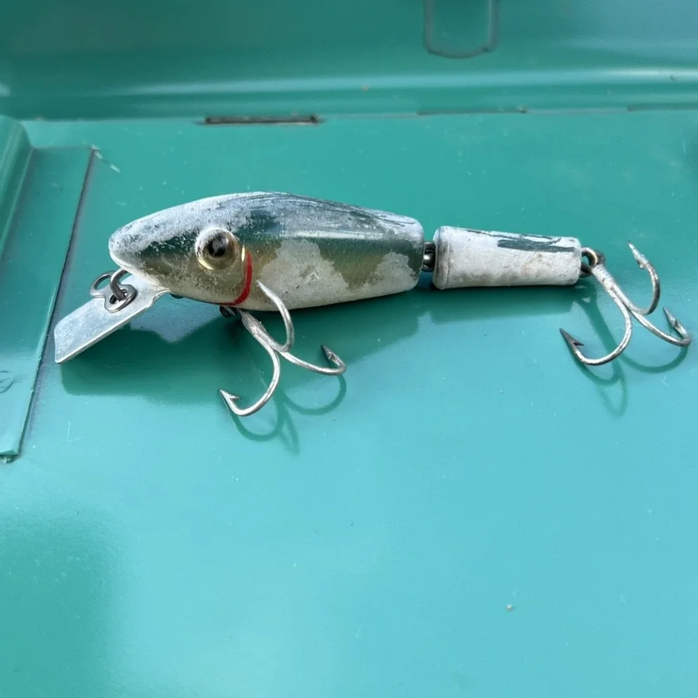 Vintage MirrOlure 25M L&S Floater Jointed Fishing Lure USA