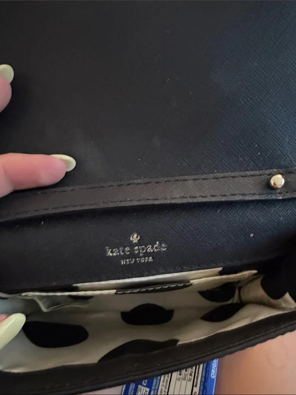 kate spade elegant black