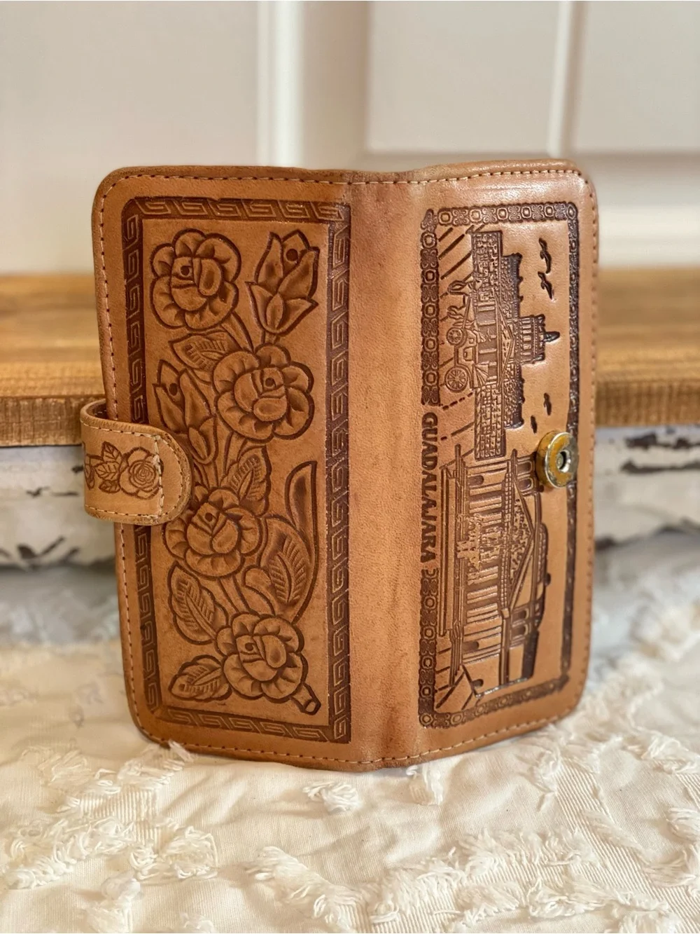 Handmade vintage hand