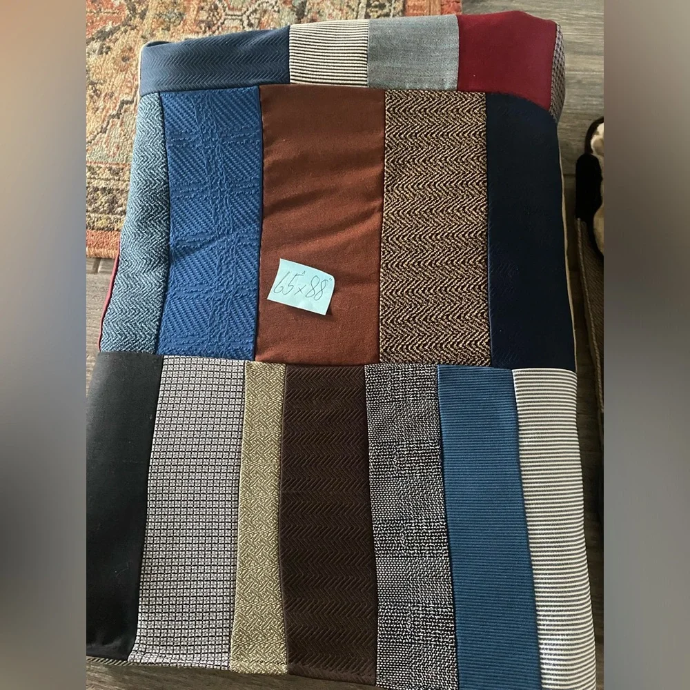 Handmade patchwork quilt