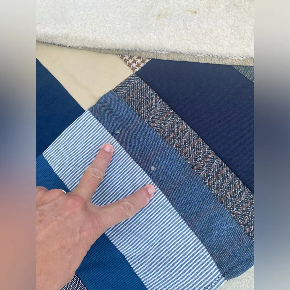 Handmade patchwork quilt