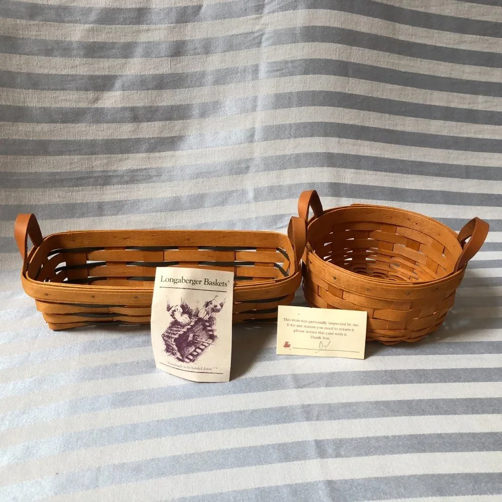 Longaberger 2x new