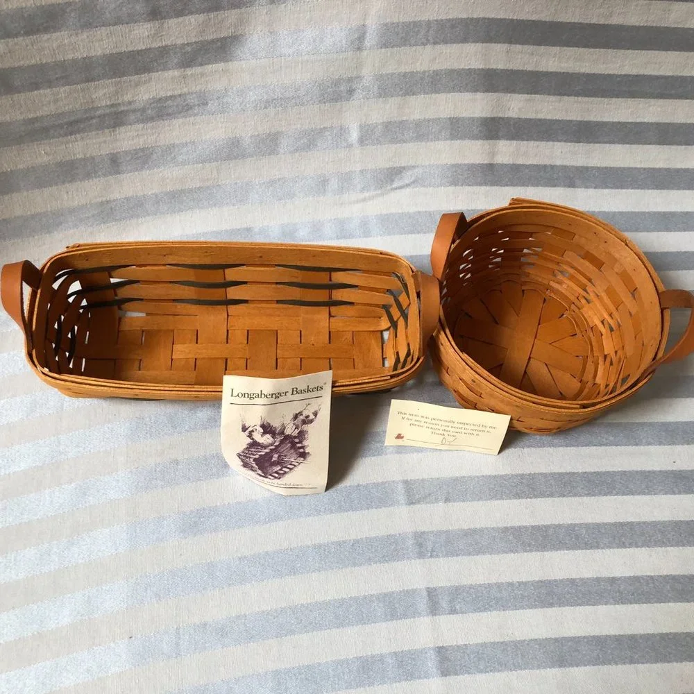 Longaberger 2x new