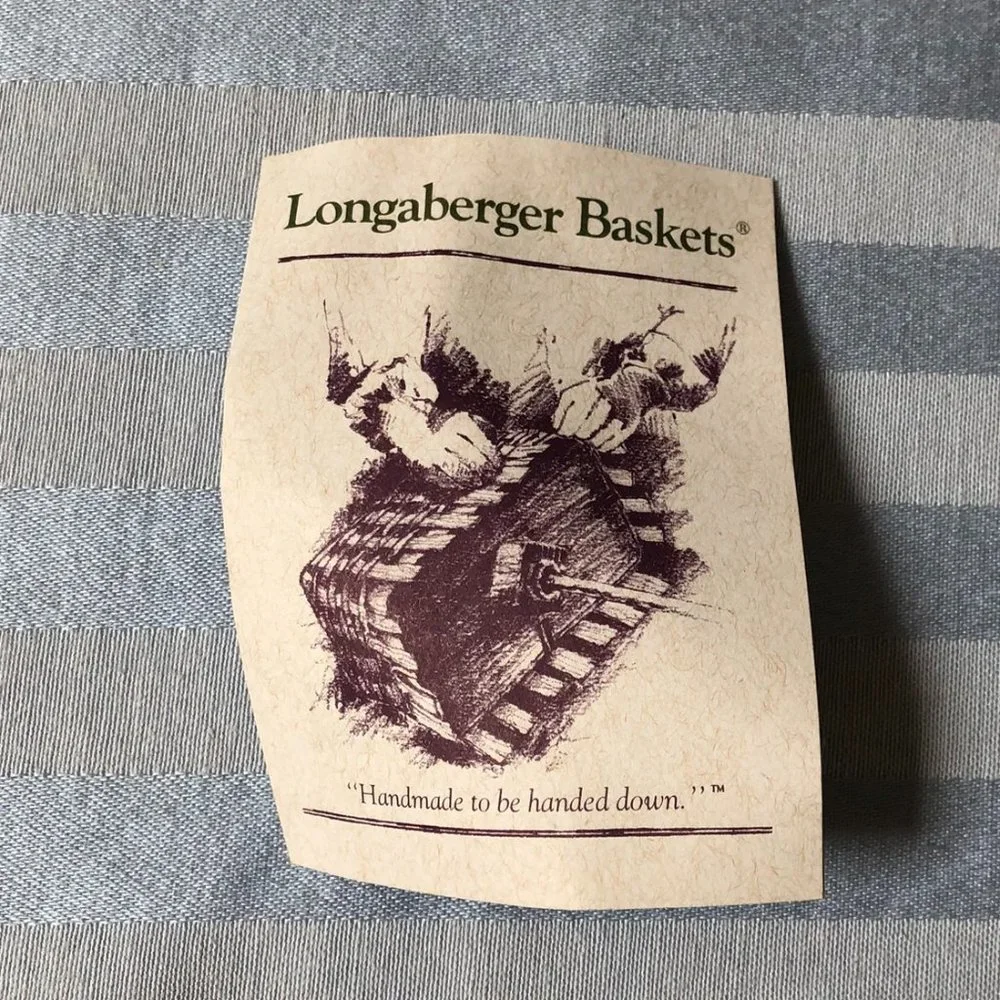 Longaberger 2x new