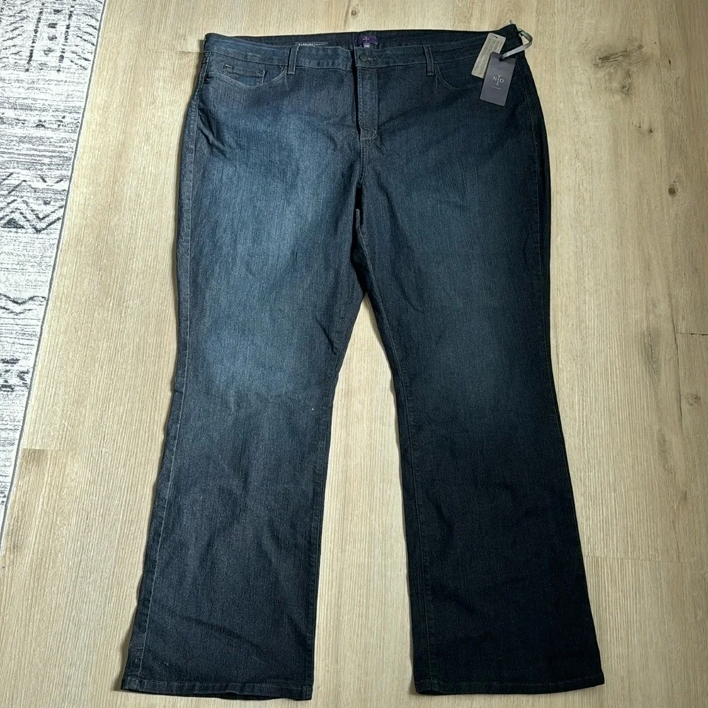 NWT NYDJ Barbara Bootcut dark wash jeans
