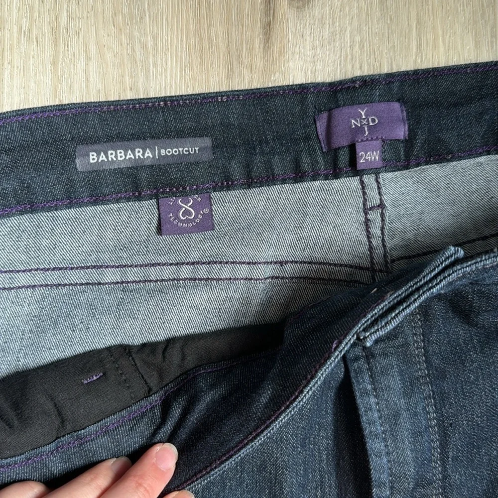NWT NYDJ Barbara Bootcut dark wash jeans
