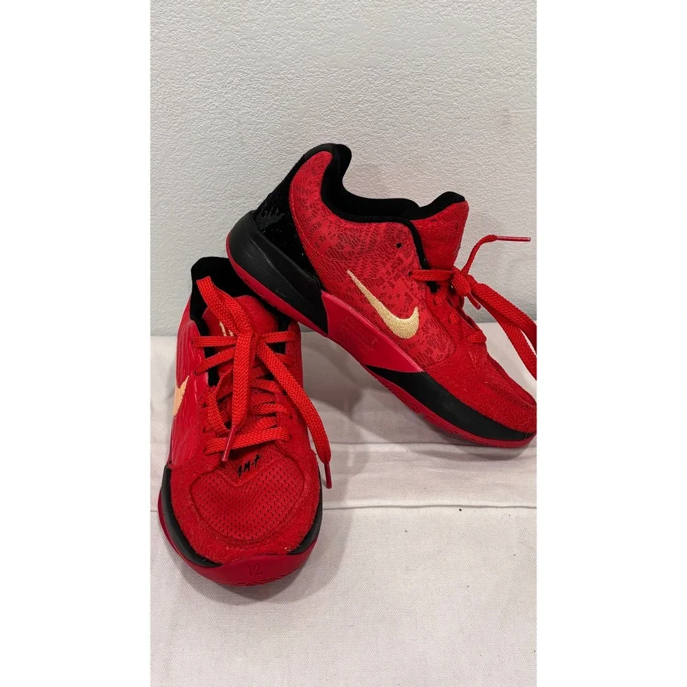 Nike Ja 1 GS Nightmare Red Basketball Shoes Kids‎ 1.5Y FB7249-600