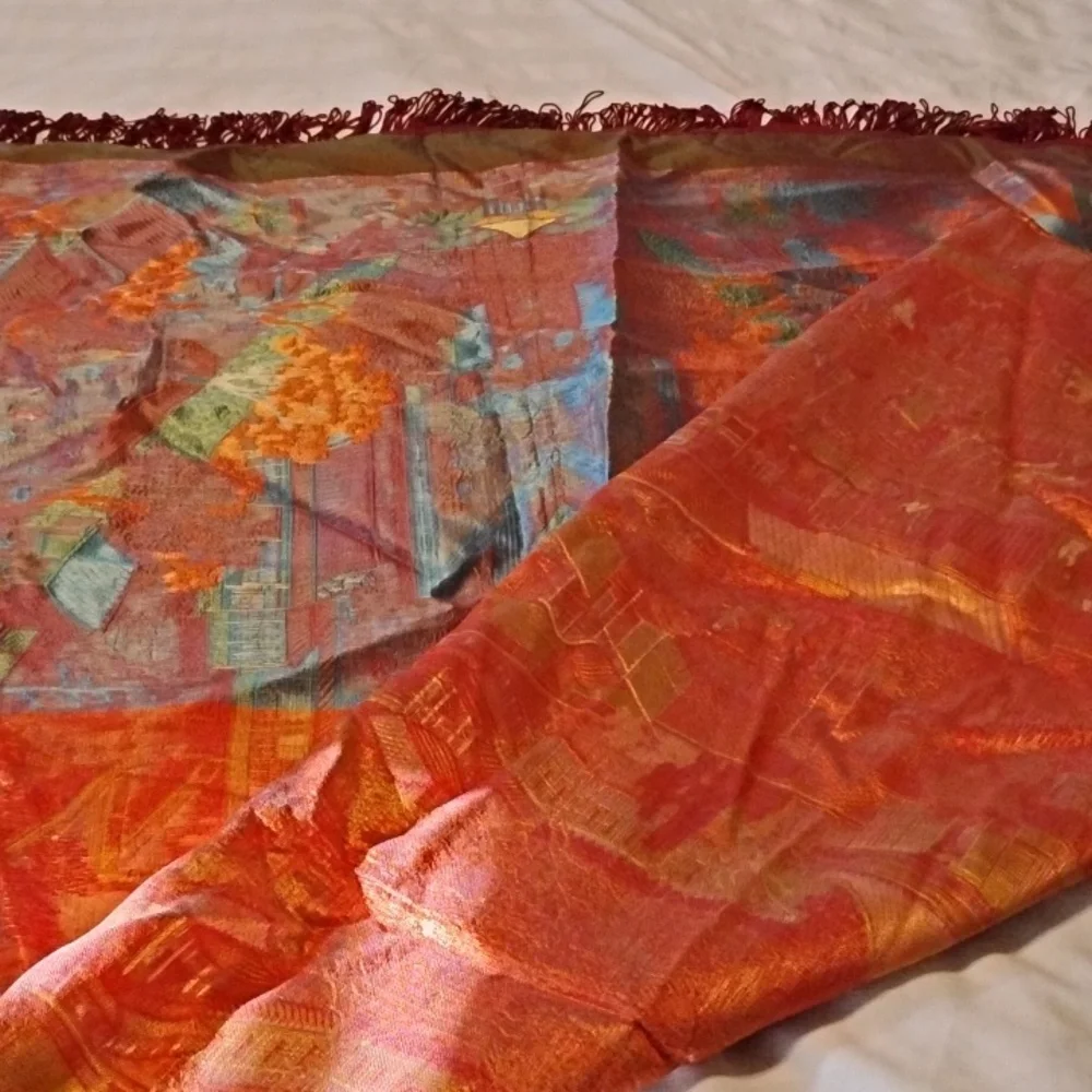 Brocaded Flowers flowers tablecloth size