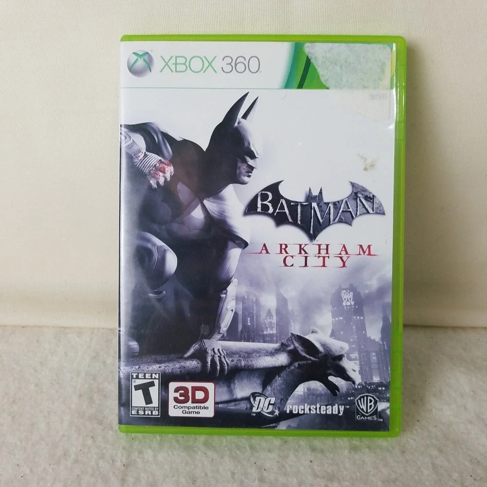 Batman Arkham‎ City Xbox 360 Game T Rated Action Adventure