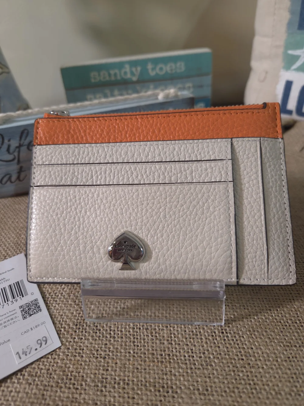 kate spade slim leather