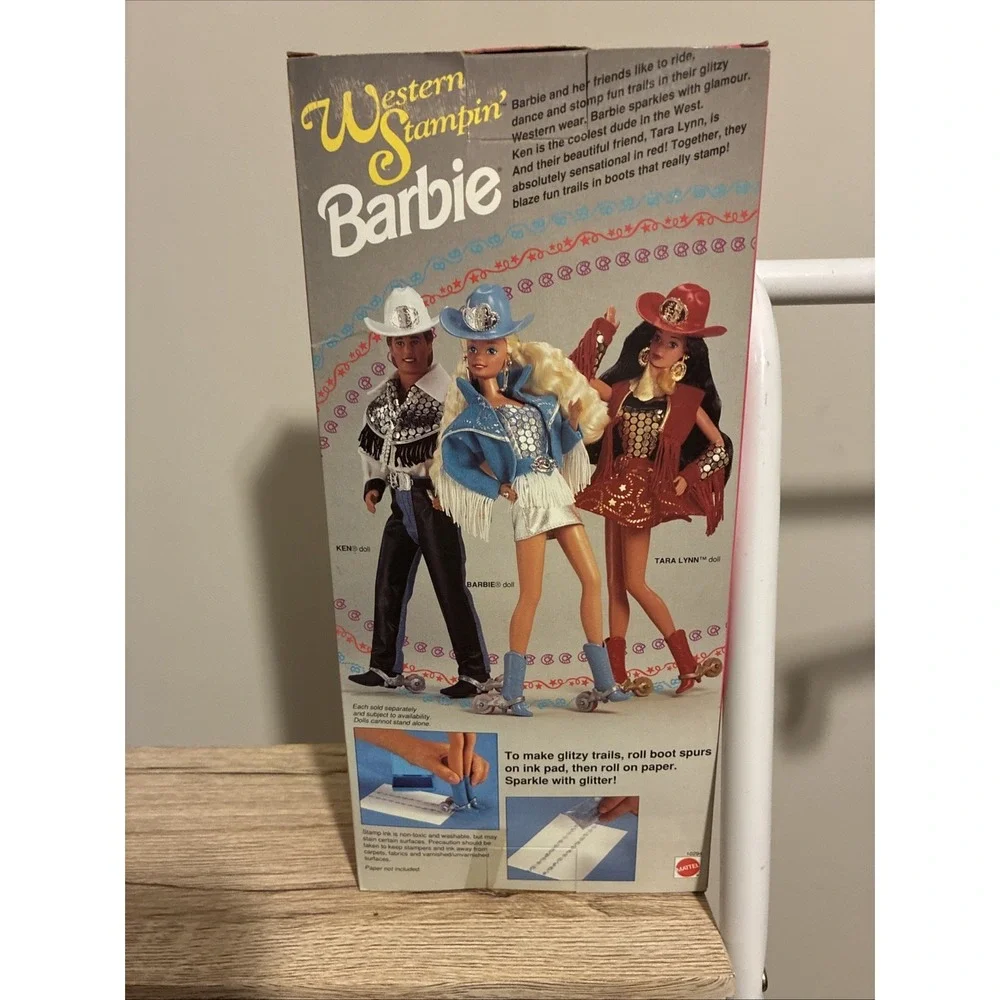Barbie western stampin