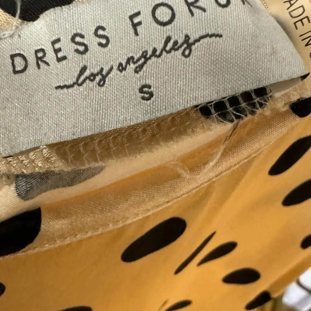 Revolve Dress Forum Los Angeles Vici Call Me Maybe Peach Polka Dot Midi Dress
