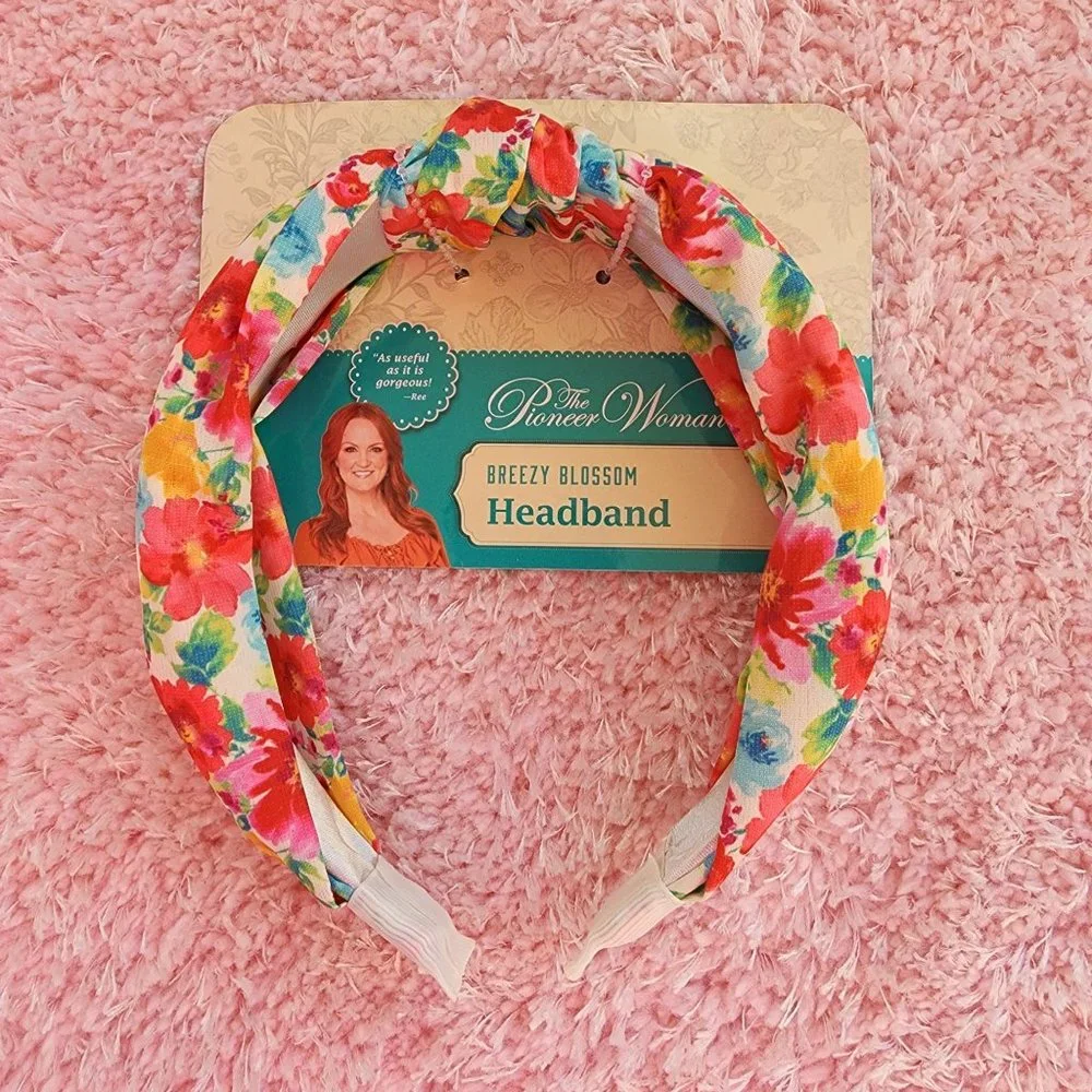 The Pioneer Woman NWT breezy blossom headband‎ floral print headband