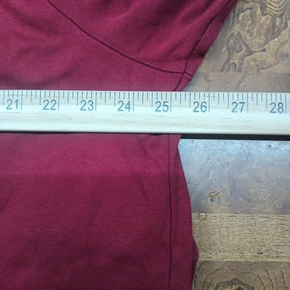 Polo Ralph Lauren Mens XXL Custom Fit Long Sleeve Polo Shirt Burgundy Red Cotton