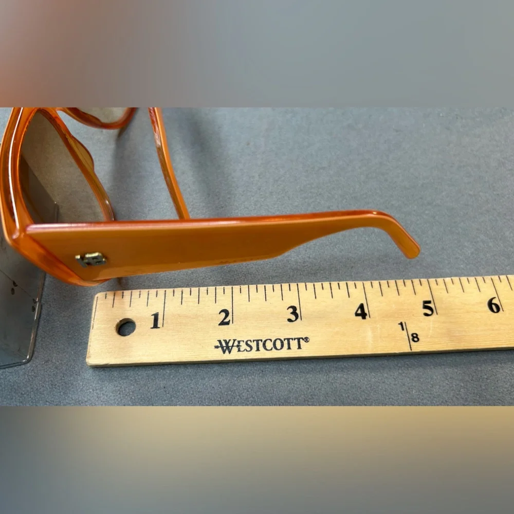 Harve Benard‎ Vintage Orange Oversized Sunglasses 1980’s