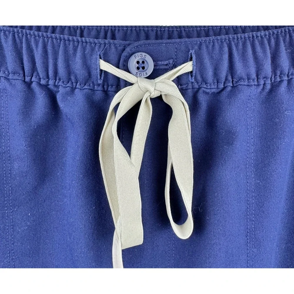 FIGS Scrub Pants Mens Large Tall Navy Blue Technical Collection 1001246T