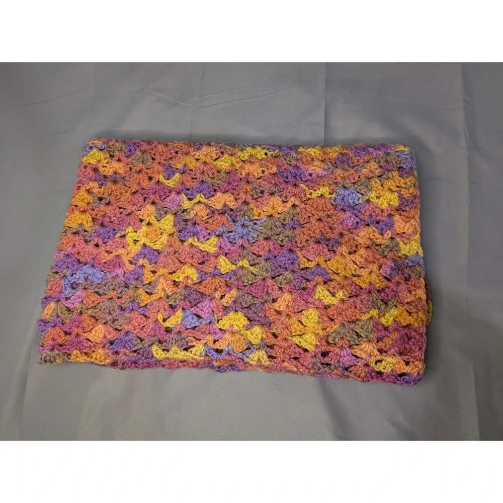 Handmade type throw